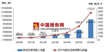 2016年中國移動互聯(lián)網(wǎng)流量消費(fèi)激增123.7% 數(shù)字洪流下的時代變革